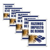 5 Banners Personalizado Fazemos Imposto De Renda Contábil