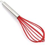 5 Batedor De Ovos Fue Clara Gema Inox Silicone Bolo Cozinha