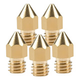 5 Bicos Nozzle 1 75mm Mk8 0 4mm Impressora 3d Creality Ender