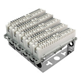 5 Bloco M10 De Corte Engate Rápido C 1 Bastidor P 50 Pares