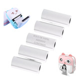 5 Bobina Adesiva Térmica Para Mini Impressora Gatinho 57mm