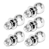 5 Bola Engate Reboque Cromada 50mm Caretinha Puxador Esfera