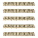 5 Borrachas Originais P Teclado Roland D10 C 12 Contatos