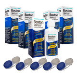 5 Boston Simplus 120ml Solução Multiação Para Lentes Rígidas