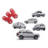 5 Botao Pisca Alerta Original Fiesta Courier Ecosport Ka