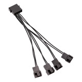 5 Cabo Multi Fan Hub Splitter Molex Cooler 3 4 Pinos
