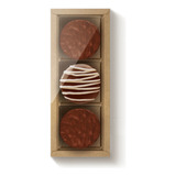 5 Caixa 3 Pães De Mel Kraft Com Forma 6 5x19x4cm Assk