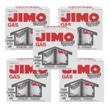 5 Caixas Jimo Gás Fumegante Detetizador 10 Tubos 35g Oferta