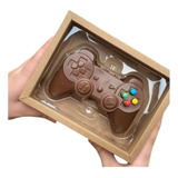 5 Caixas Joystick Controle Chocolate Kraft Pequeno Com 1 Cav