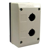 5 Caixas Plástica Com 2 Furos P Botão 22mm Tn2 b2 Metaltex