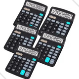 5 Calculadoras De Mesa Balcão Escritório Display 12 Digitos