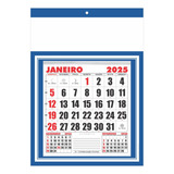 5 Calendários Folhinha Comercial Números Grandes E Luas