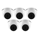 5 Câmeras Vhl1220d Intelbras 1080p Infra De 20m Hdcvi Lite Cor Branco