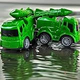 5 Caminhão De Brinquedo Fricção Kit Militar Miniatura Veículo Do Exercito Guerra Colecionável Figura De Ação