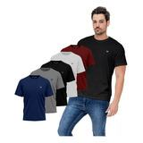5 Camiseta Masculina Camisas Slim Voker