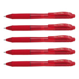 5 Caneta Energel Pentel Gel 0 7mm Retrátil Cores A Escolher