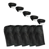 5 Capa De Couro Para Proteger Rádio Comunicador Baofeng Uv6