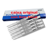 5 Cartucho Cargas Refil Balpen Mont Blanc Tinta Azul M