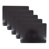 5 Chapas Placa Poliestireno Ps 1mm Preta 30 5x23 5 Cm