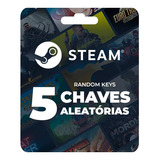 5 Chaves Steam Jogos