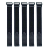 5 Cintas Correias Fixação P Rack Calha Transbike Mtb Velcro