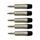 5 Conectores Plugs P2 Stereo Wireconex