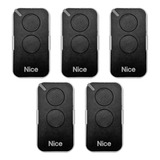 5 Controle Remoto Nice Era Inti Preto 433 Linear Peccinin