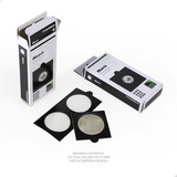 5 Cx Coins Holder Preto Autocolante Leuchtturm 20mm