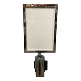 5 Display A4 Para Organizador Fila Pedestal Placa Vertical