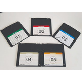 5 Disquetes Com 300 Ritmos Para Teclados Yamaha Psr 550