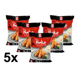 5 Farinha Panko Mistura Flocada Empanar Alfa 1kg Tetsu