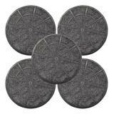 5 Filtros De Carvão Depurador Suggar Slim 16 5 Cm Original