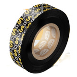 5 Fitas Estampa Money Inteiras 20m Bronzeamento Natural