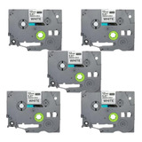 5 Fitas Para Fios Tze fx 231 Compatível P Rotulador Brother
