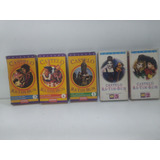 5 Fitas Vhs Coleção Castelo Ra tim bum Bom Estado 