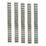 5 Gomo Tablete Cremalheira Alumínio 25cm Residencial Rossi