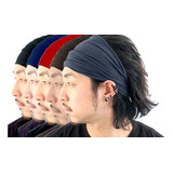 5 Headband Masculina Bandana Unissex Academia