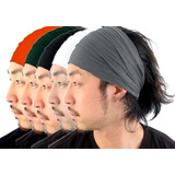 5 Headband Masculino 5 Unidades Frete Grátis Promoção