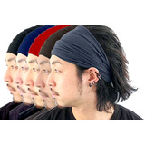 5 Headband Masculino Bandana Faixa 5 Unidades Frete Grátis
