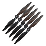 5 Helices Mhs 10 5 Para Motores Elétricos Aproximadamente 1000kv Aeromodelo Cor Preto