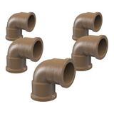5 Joelhos Pvc Soldável Cotovelo 50mm 1 1 2 Polegada 90