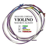 5 Jogos Cordas Violino Mauro Calixto