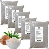 5 Kg Coco Ralado Em Flocos Médio Integral Sem Açúcar Premium