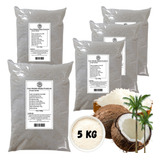 5 Kg Coco Ralado Tipo Fino Desidrato Açúcar Natural Receitas