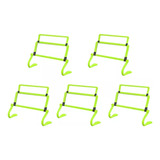 5 kit Barreiras Funcional Agilidade Salto Ajustável