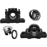 5 Kit Snh 511 C Rolamento 22211k Bucha H 311 Eixo 50mm