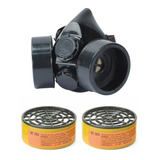 5 Kits Carbografite Máscara Respirador Cg306 Filtros Rc203