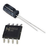  5 Kits Ci Fd9515b Capacitor Eletrolitico 220uf 25v
