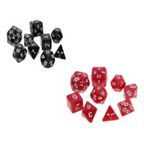 5 Kits Jogo De Dados Rpg 10 Pçs kit D d Dragons