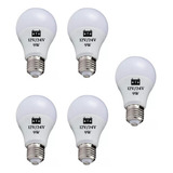 5 Lâmpada Led Bulbo 9w 12v 24v E27